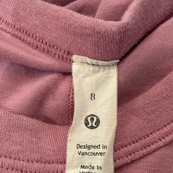 Lululemon Classic-Fit Cotton-Blend Dress, PinkSize 8 Lululemon Classic-Fit Cotton-Blend Dress, PinkSize 8